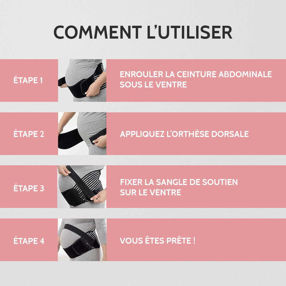 Pack Grossesse Sérénité : Soutien du Ventre & Sommeil Réparateur